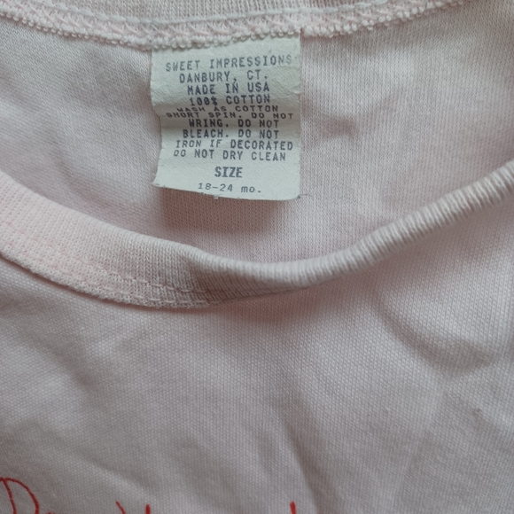 Pink onesie 18-24m - Picture 4 of 12